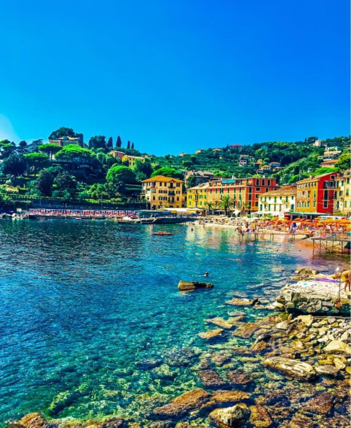 Elegant House By The Sea Rapallo - 50 Meters From The Beach ,Near Portofino Exteriör bild